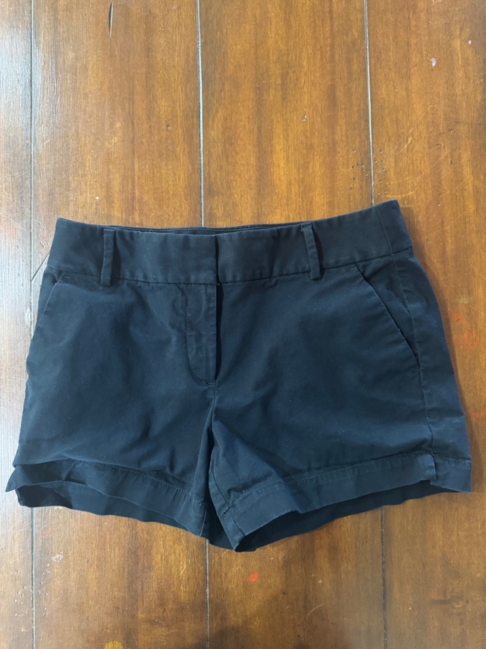 LOFT Riviera Shorts Women’s Size 6 Black 32” Waist 4” Inseam Casual Summer